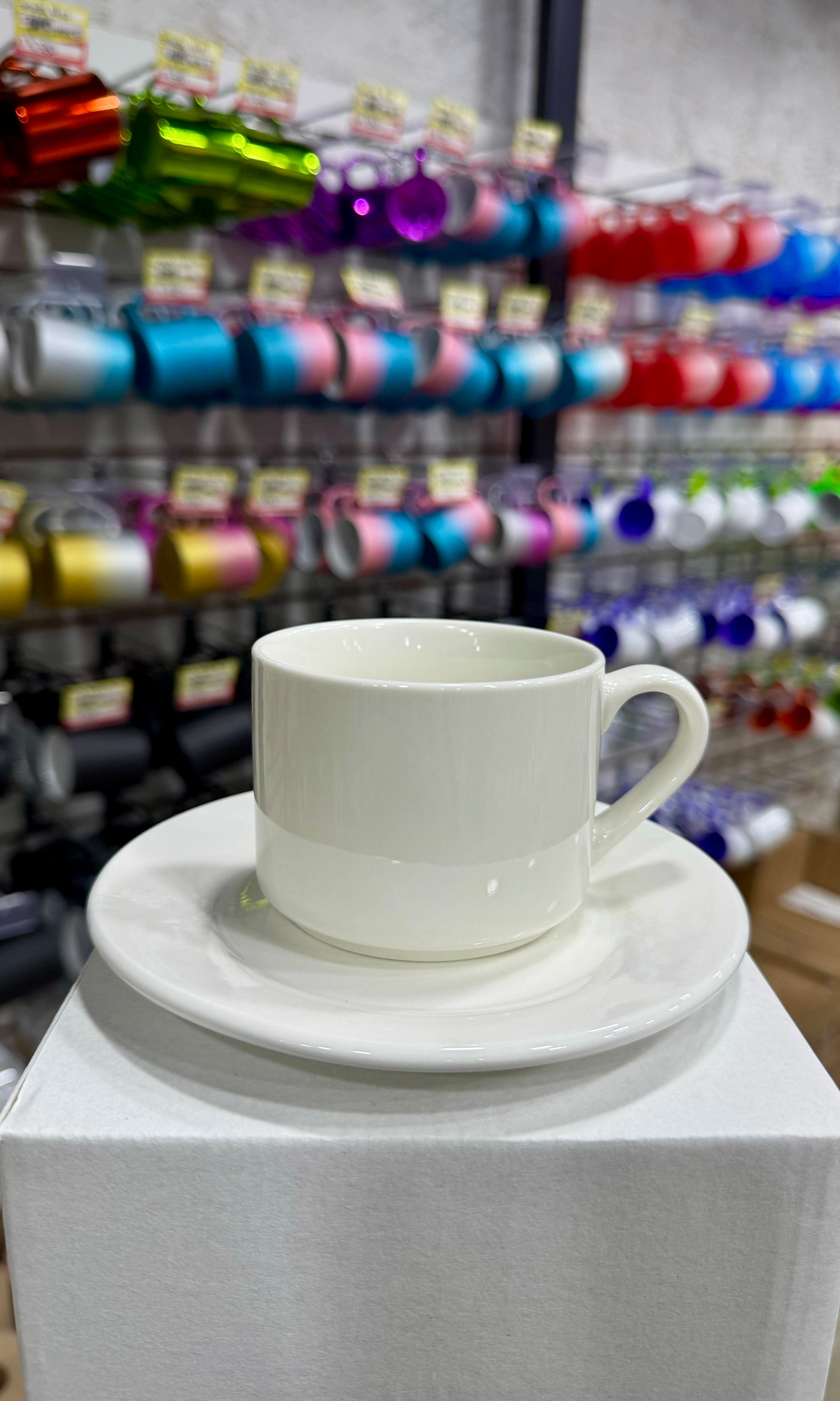 Taza Té Incluye Plato y Caja