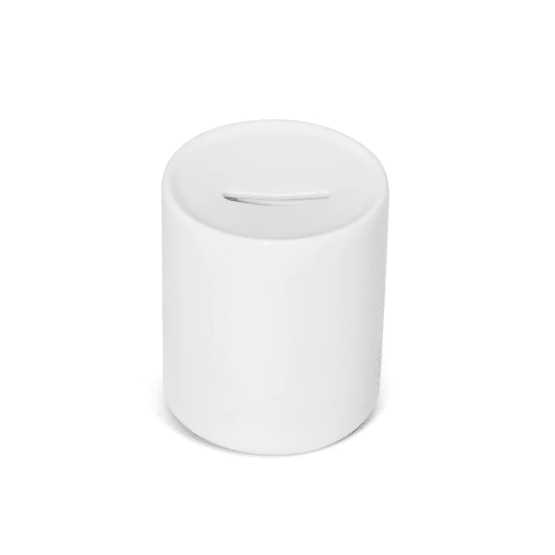 Alcancia Blanca 11 oz Sublimación