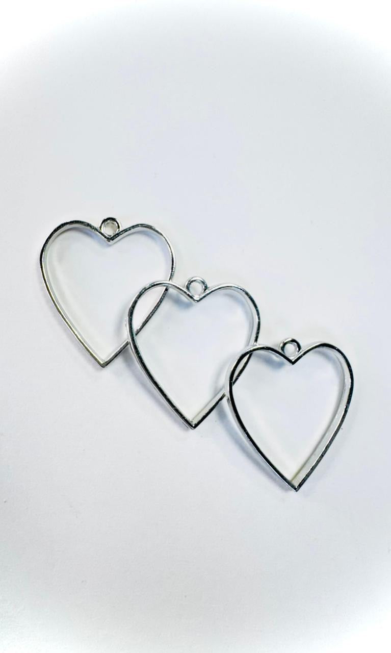 Biseles forma Corazon 3 uds