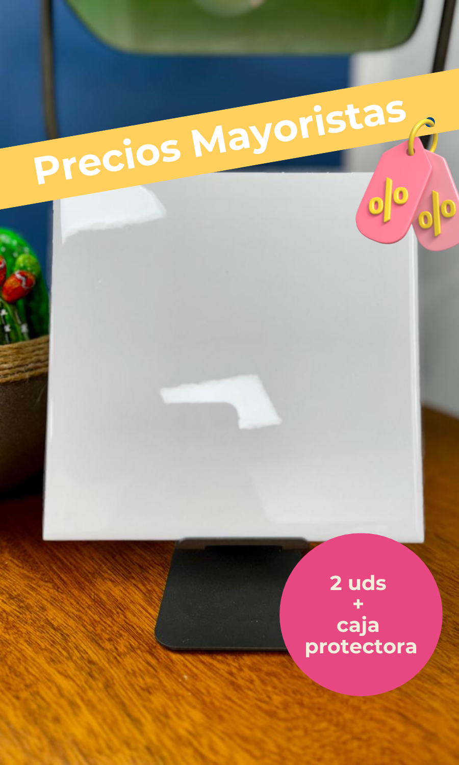 Ceramica Sublimable 15x15 cm