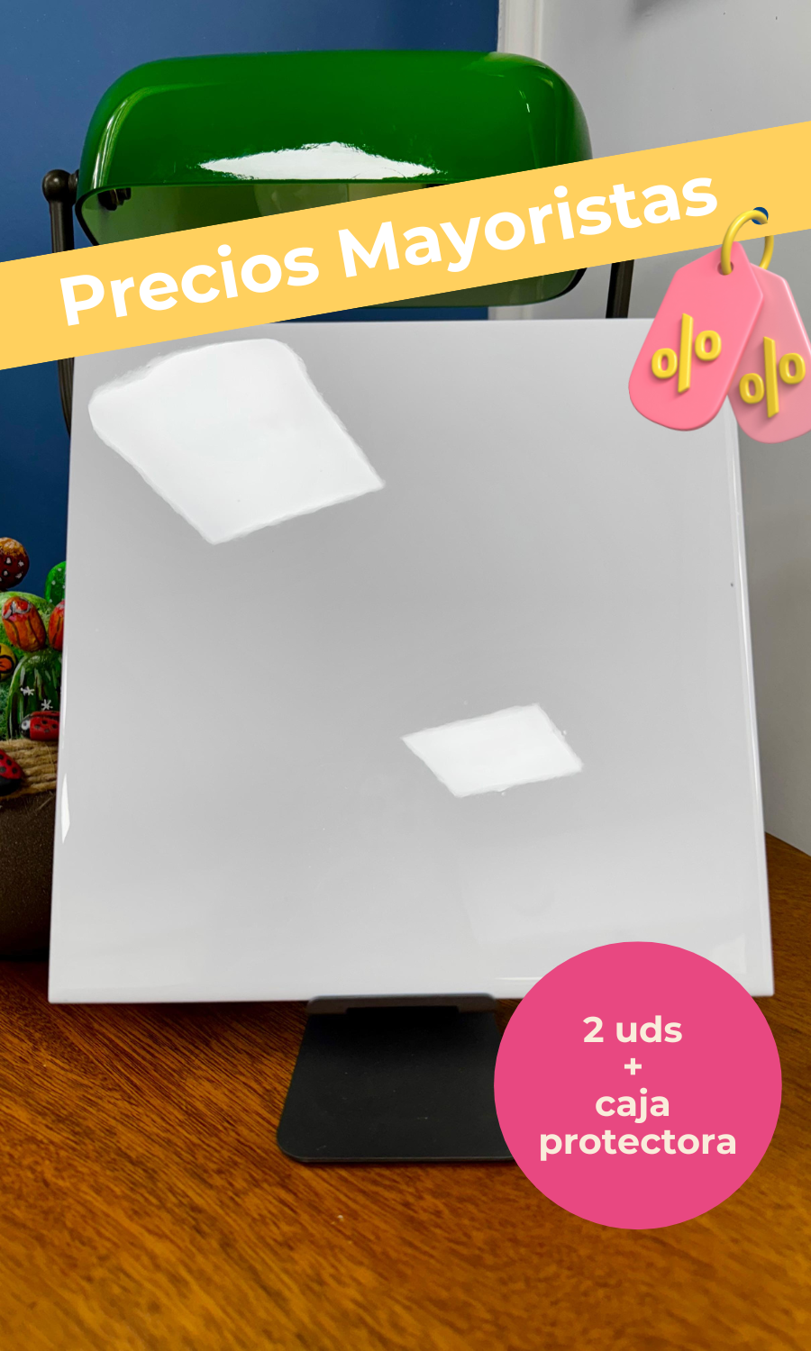 Ceramica Sublimable 20x20 cm