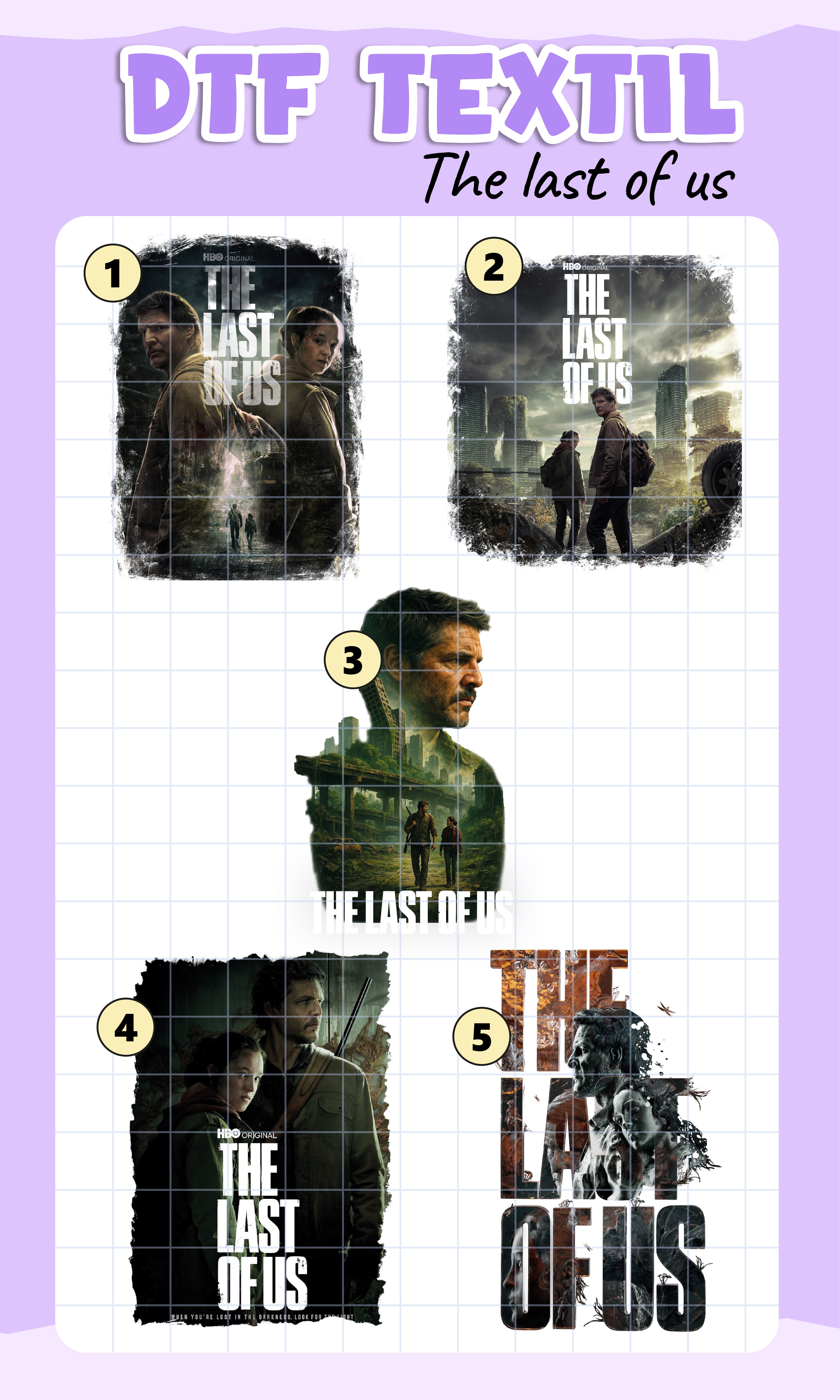 Parche DTF The Last Of Us