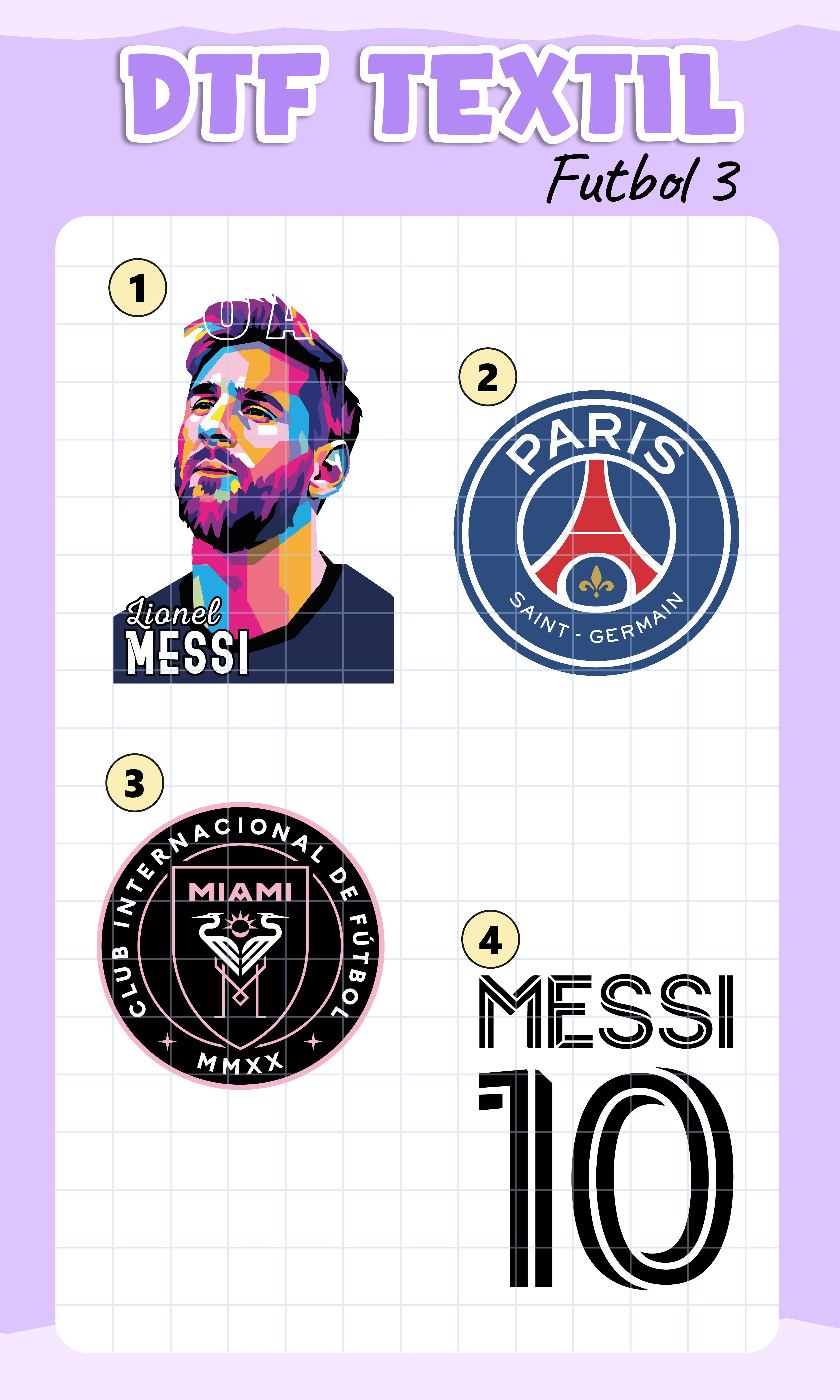 Parche DTF Futbol 3