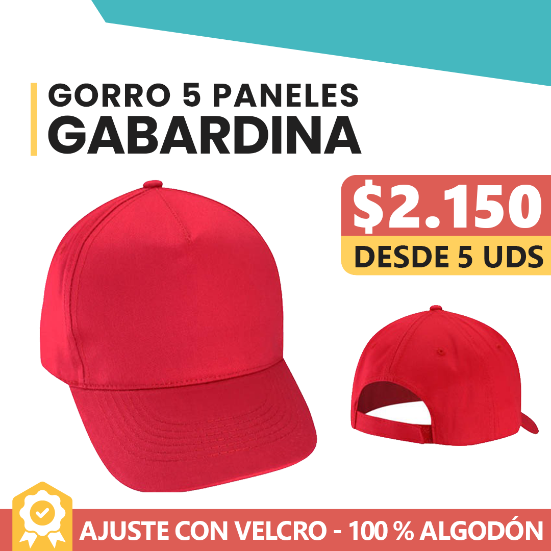 Gorro Gabardina Rojo
