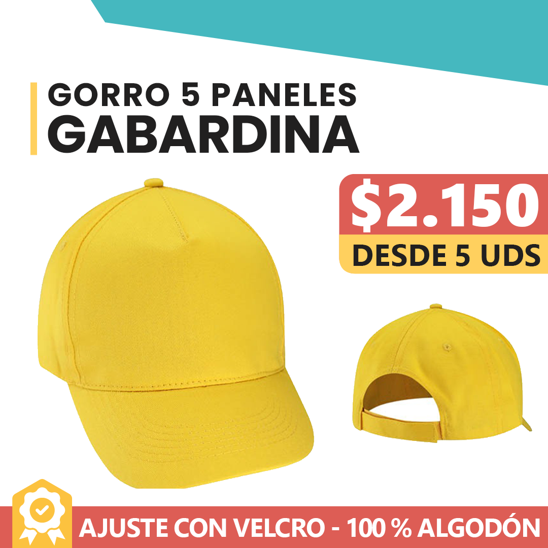 Gorro Gabardina Amarillo