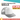 Gorro Malla Blanco Gris