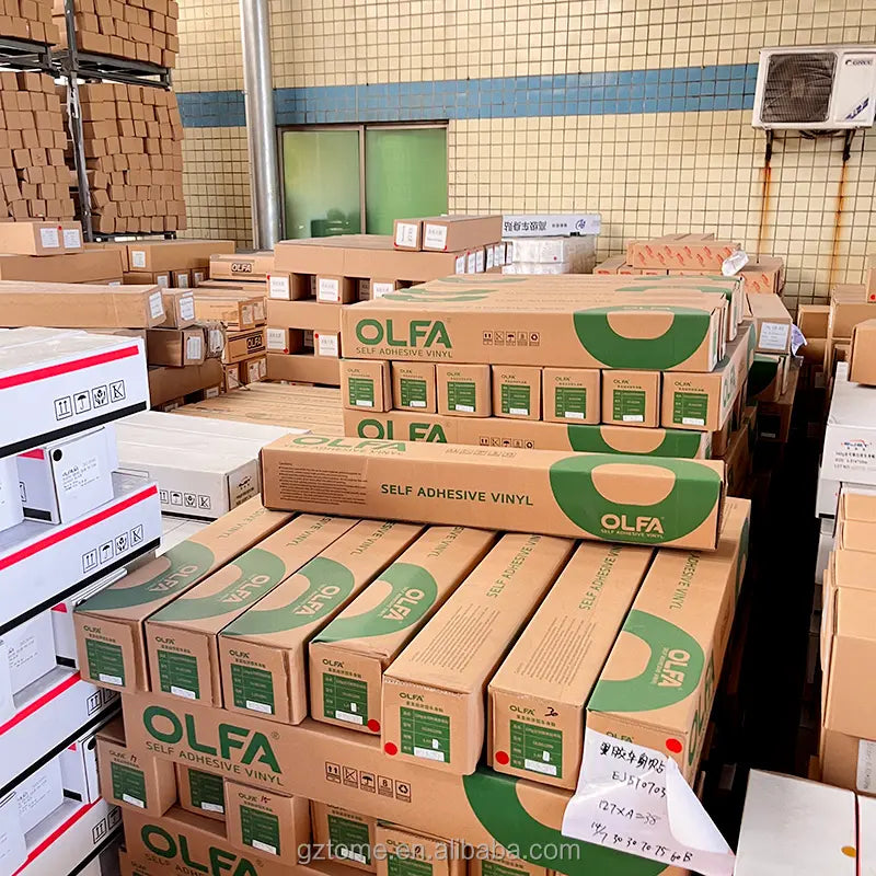 Vinilo Impresión adhesivo OLFA Rollo 137cmx50 mts