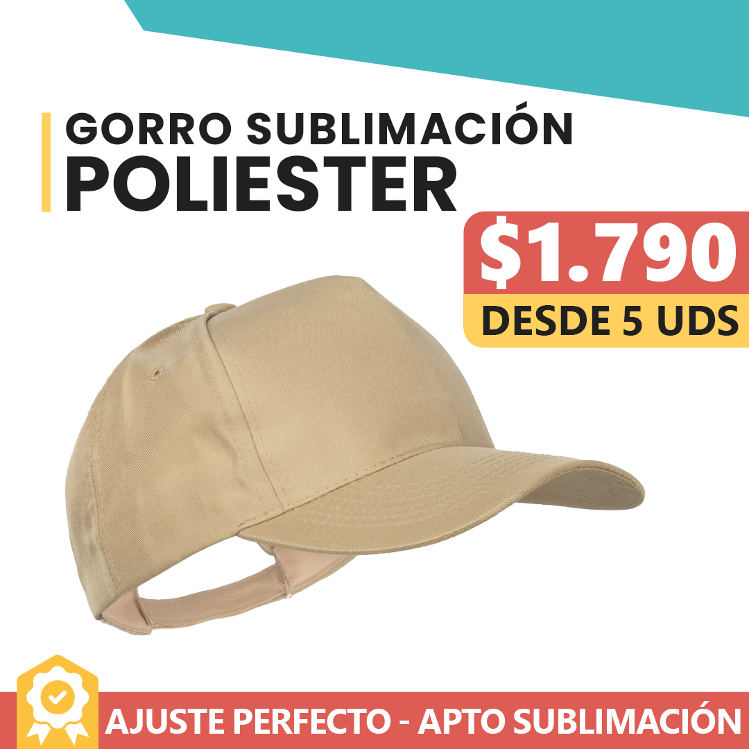 Gorro Poliéster Beige