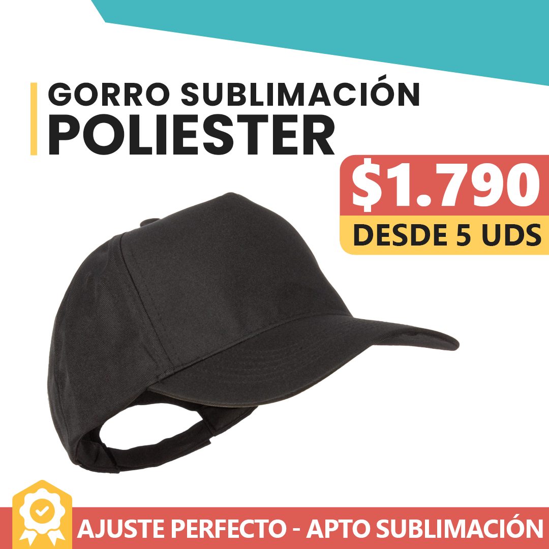Gorro Poliéster Negro