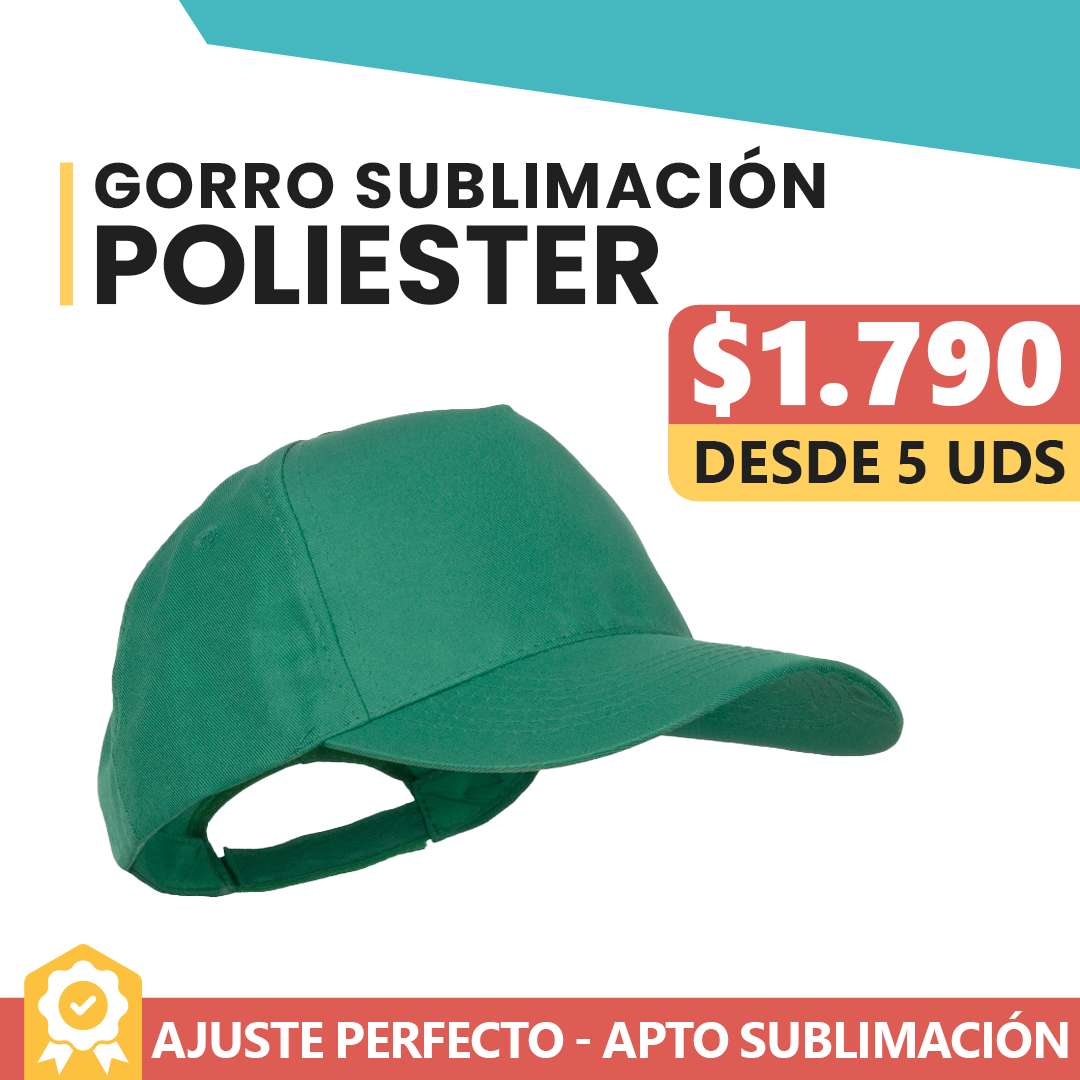 Gorro Poliéster Verde