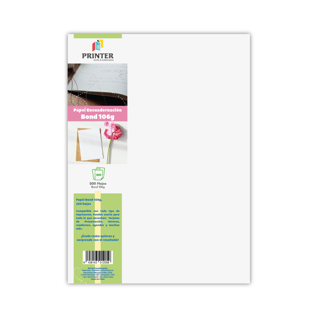Pack 200 hjs Papel A5